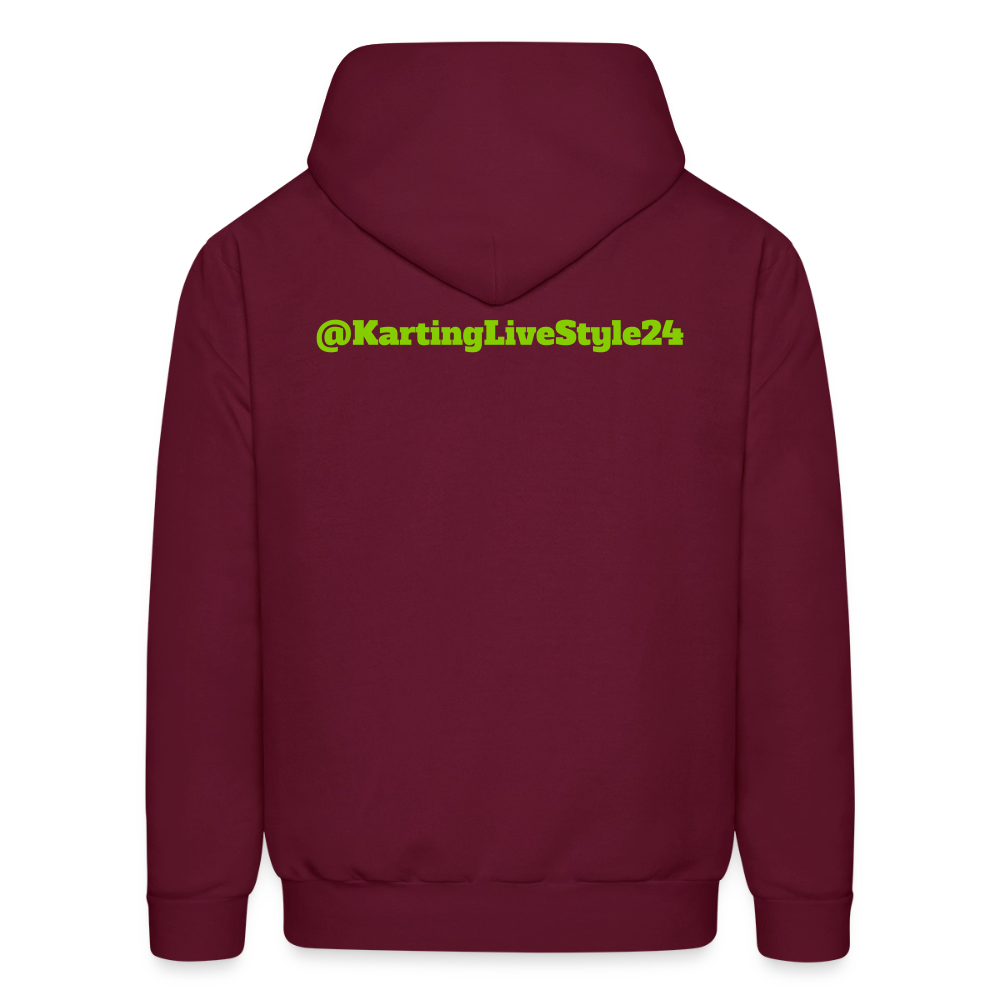 Men's Hoodie - burgundy