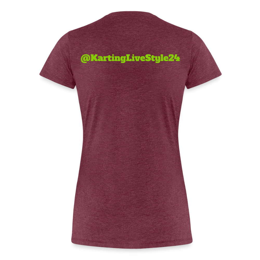 Women’s Premium T-Shirt - heather burgundy