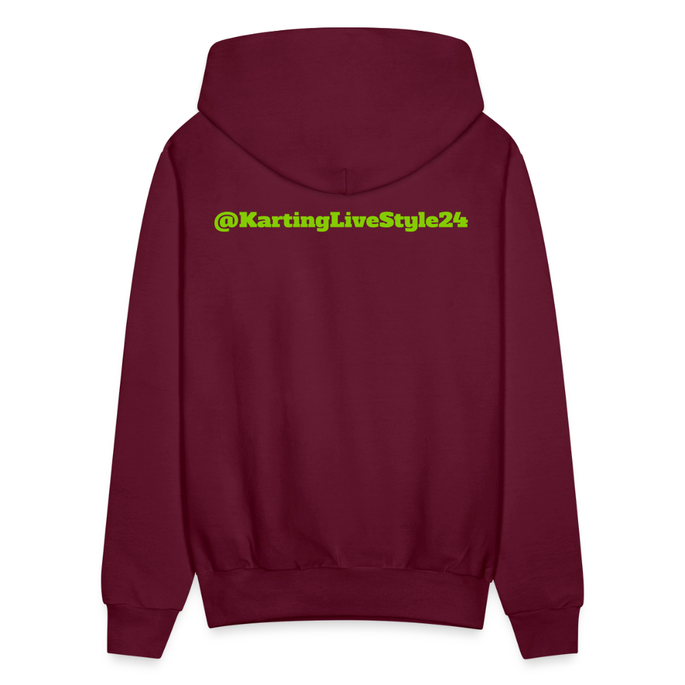 Men's Hoodie - burgundy