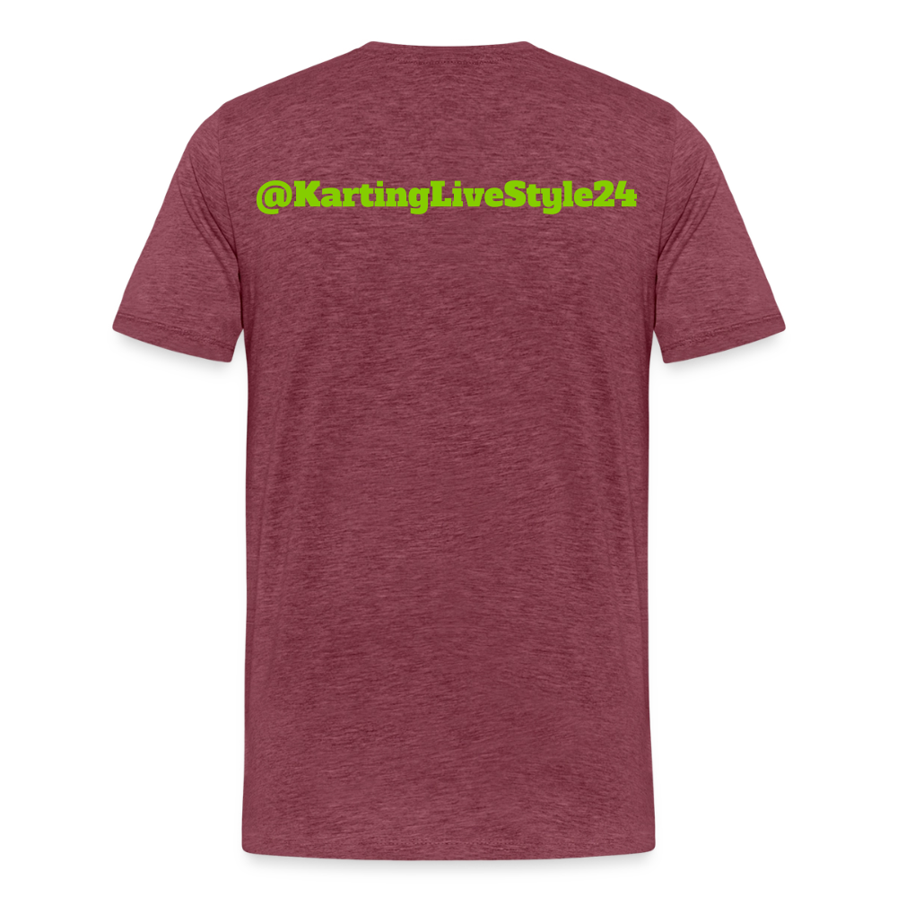 Men's Premium T-Shirt - heather burgundy