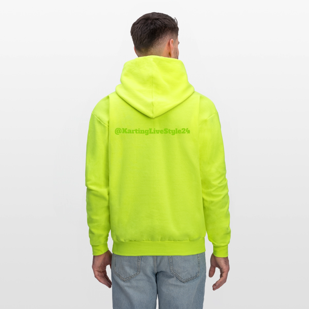 Men's Hoodie - safety green