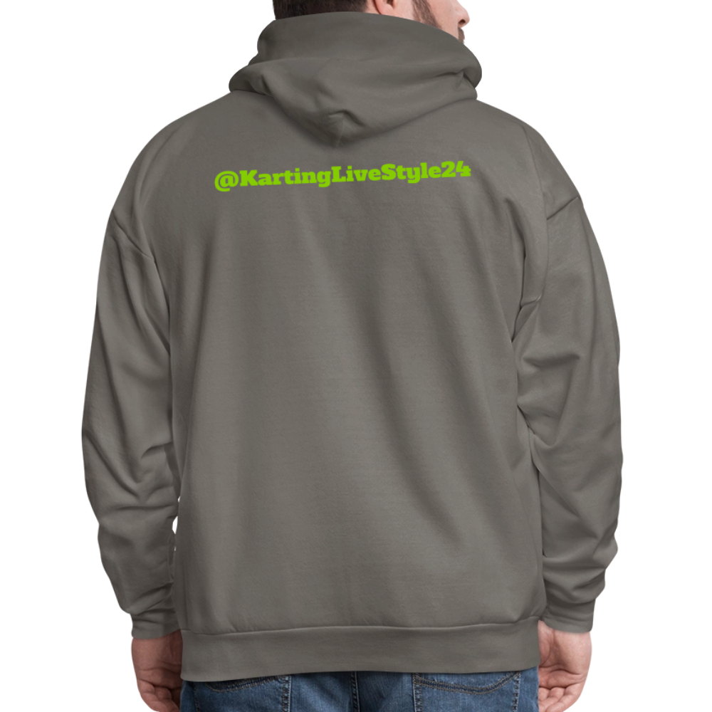 Men's Hoodie - asphalt gray