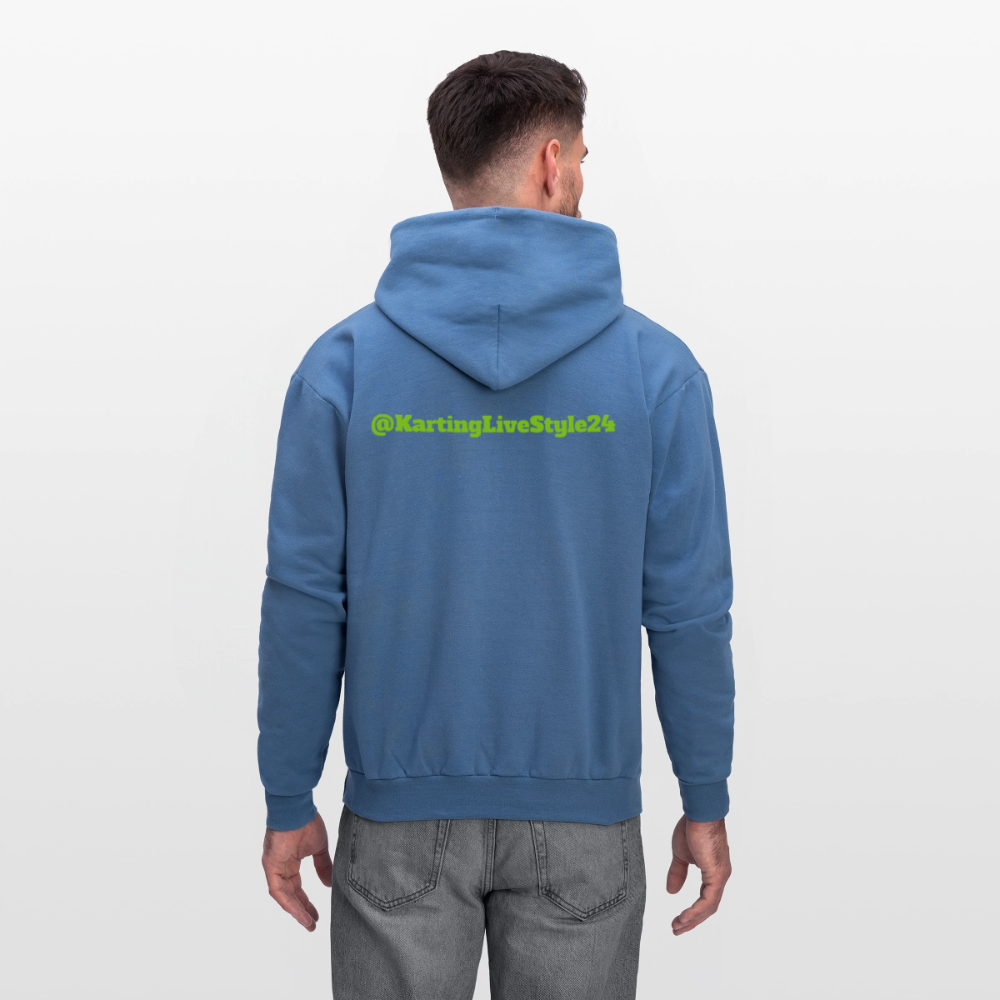 Men's Hoodie - denim blue