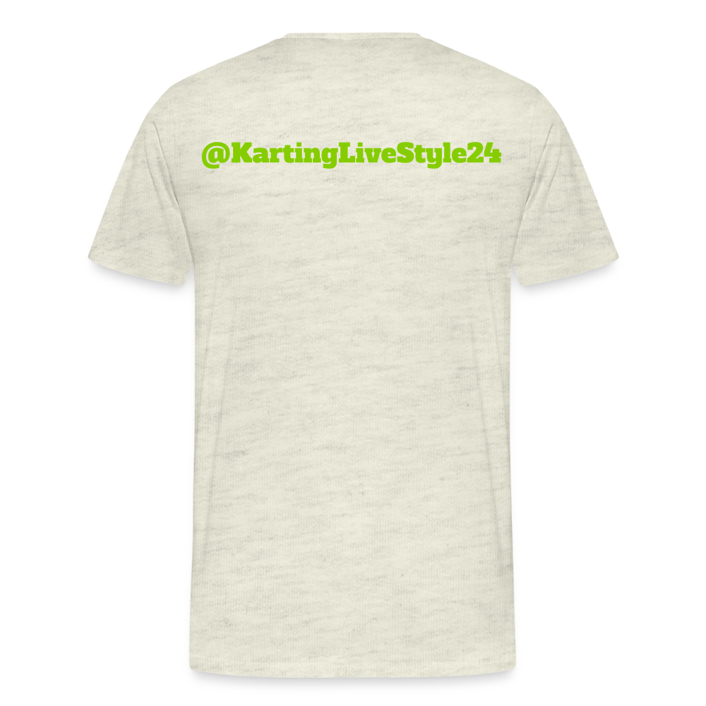 Men's Premium T-Shirt - heather oatmeal