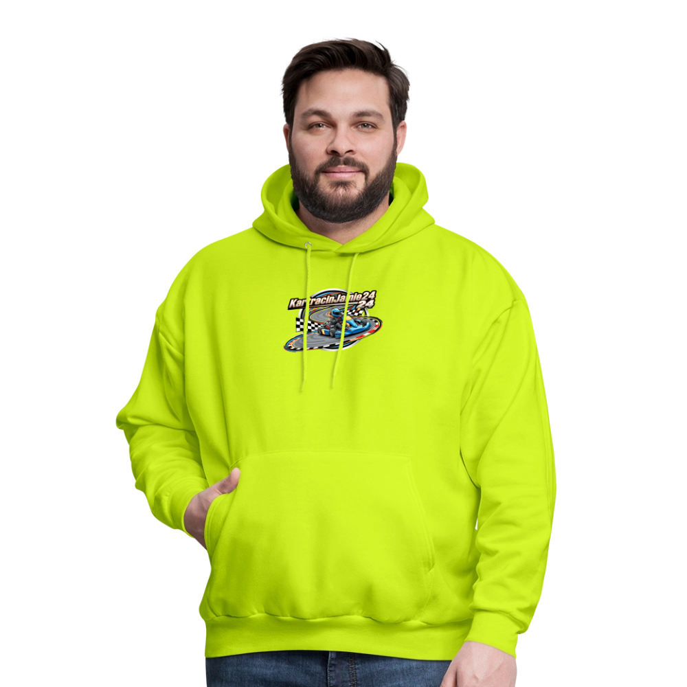Men's Hoodie - safety green