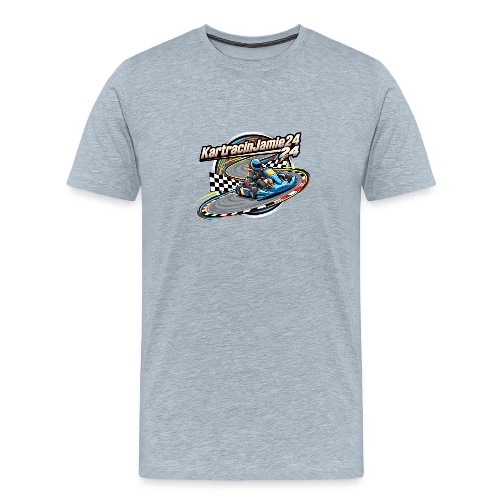 Men's Premium T-Shirt - heather ice blue