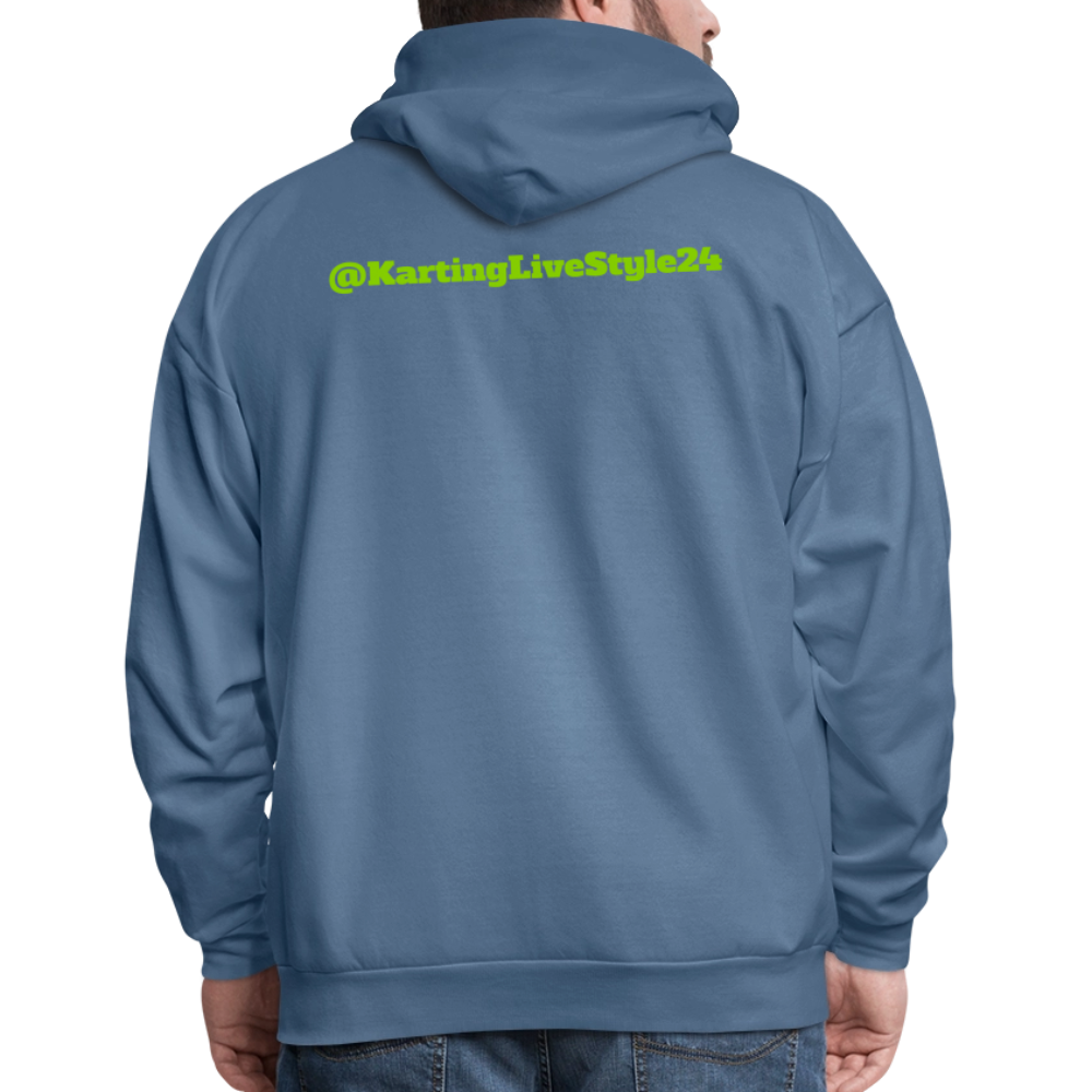 Men's Hoodie - denim blue