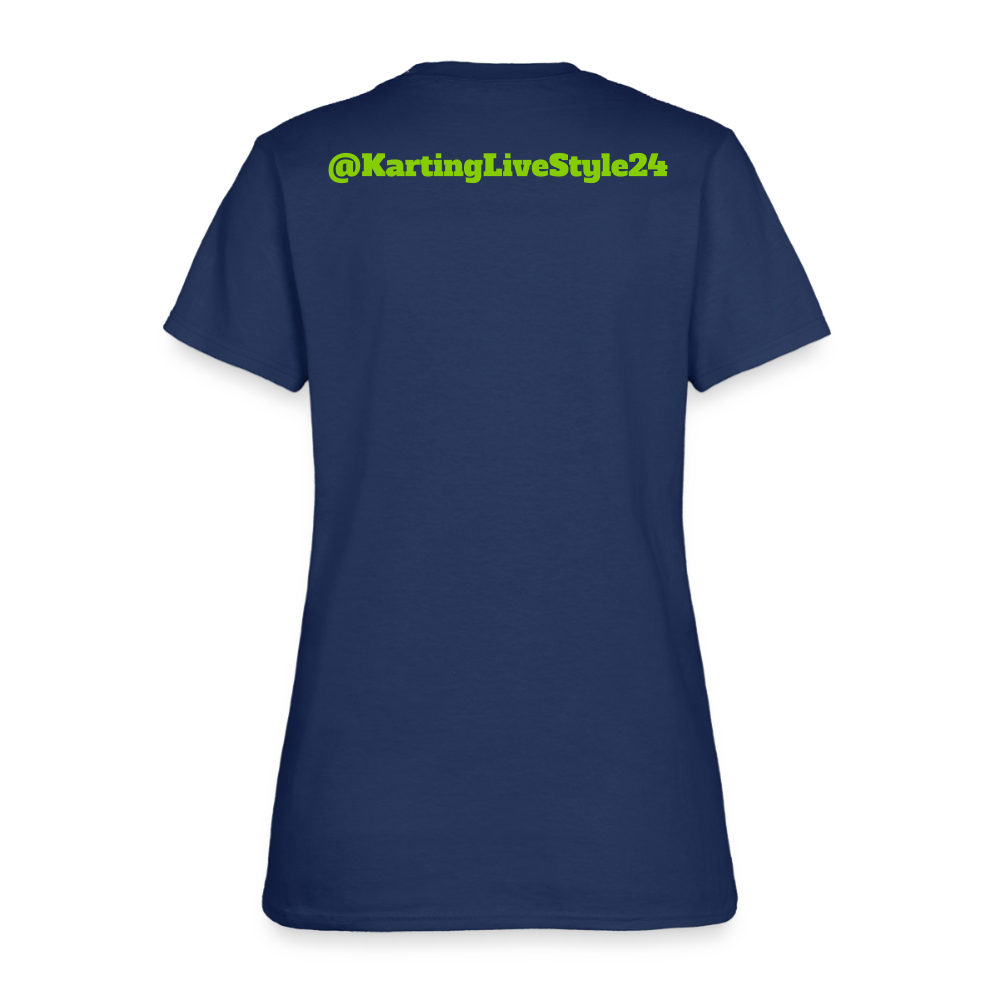 Women's T-Shirt -  blue dusk