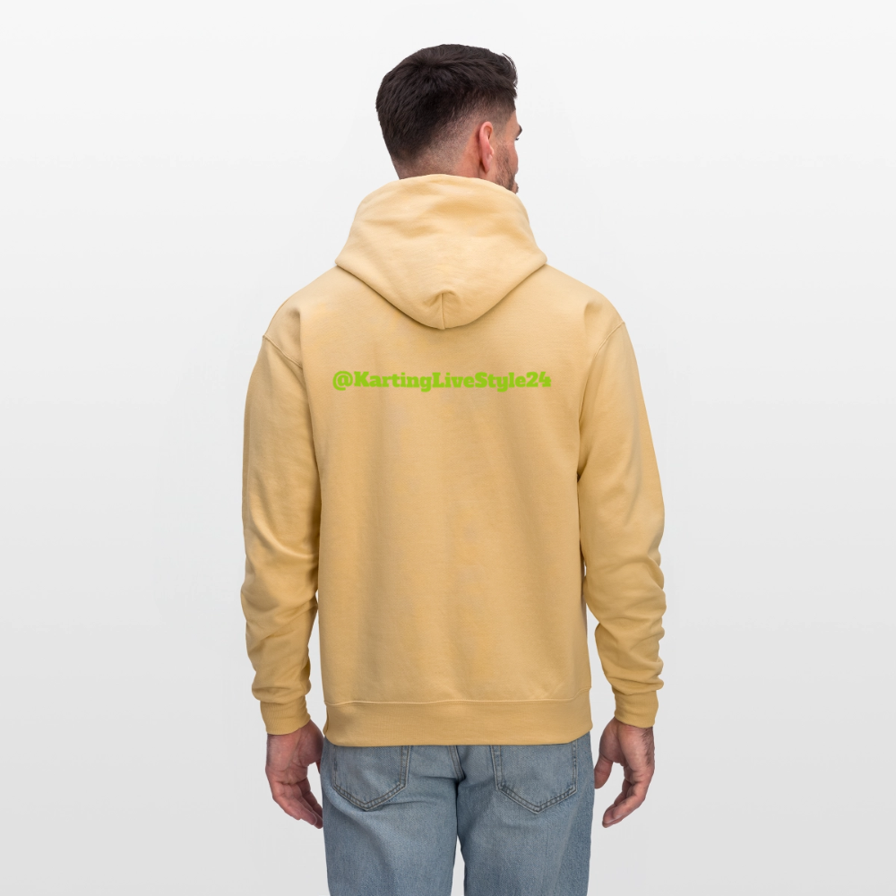 Men's Hoodie - light gold 