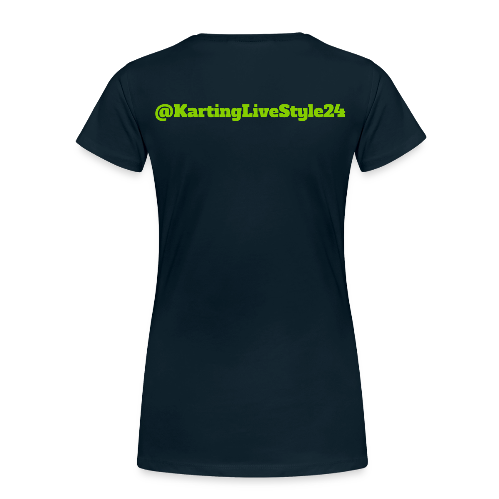 Women’s Premium T-Shirt - deep navy