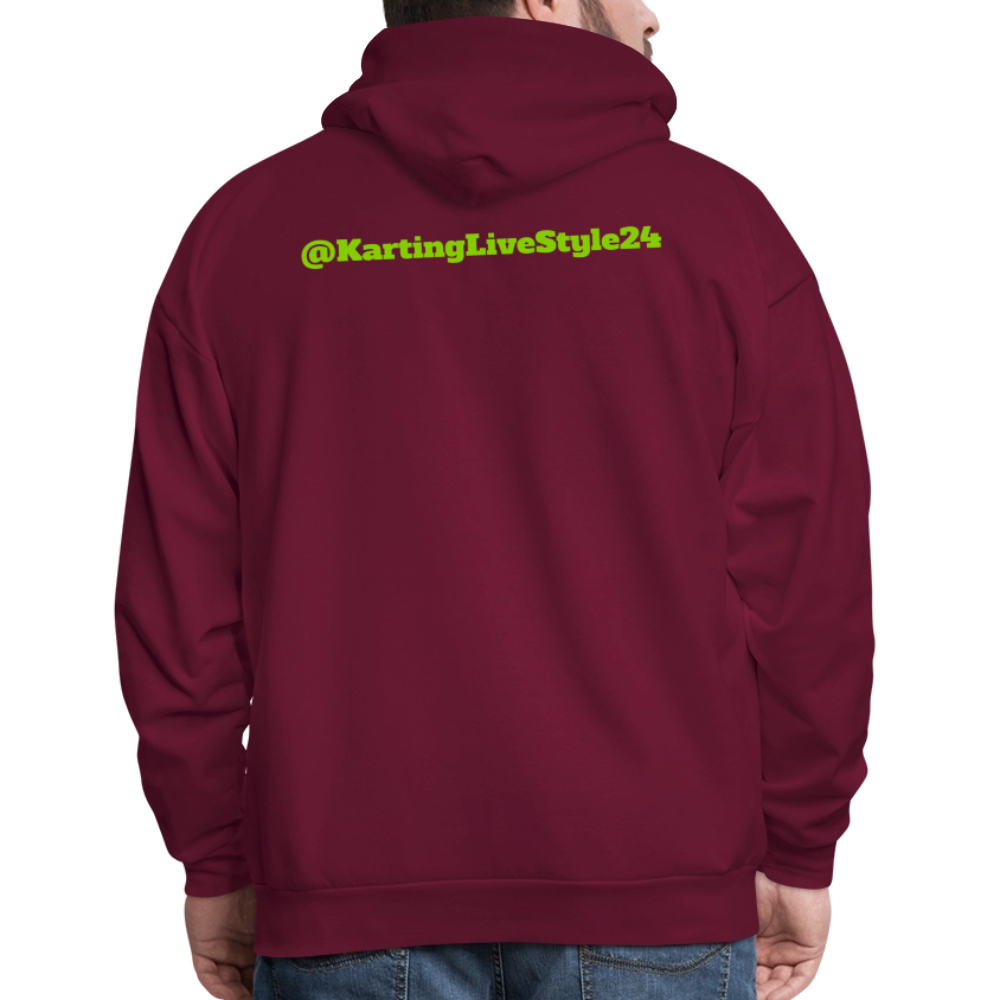 Men's Hoodie - burgundy