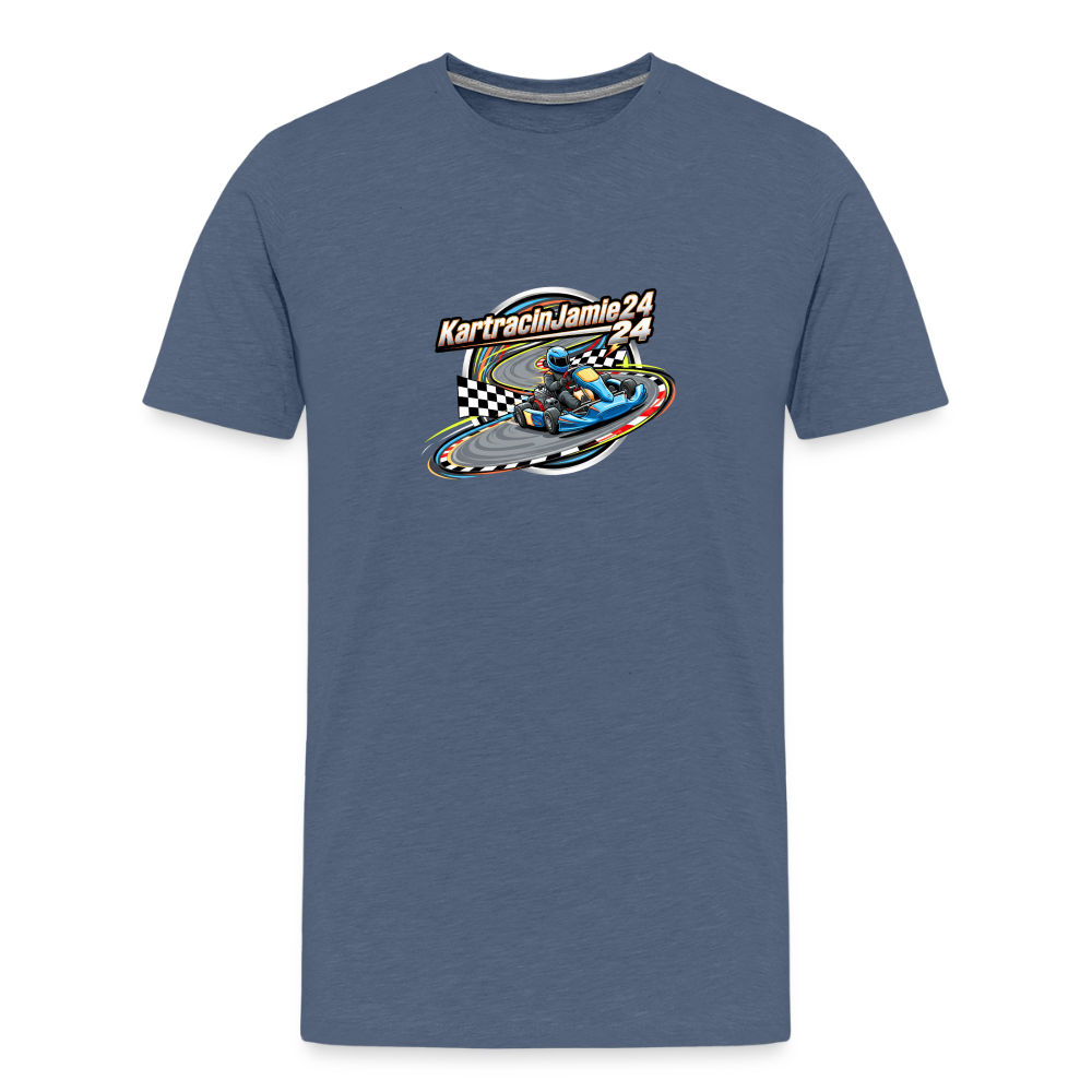 Men's Premium T-Shirt - heather blue
