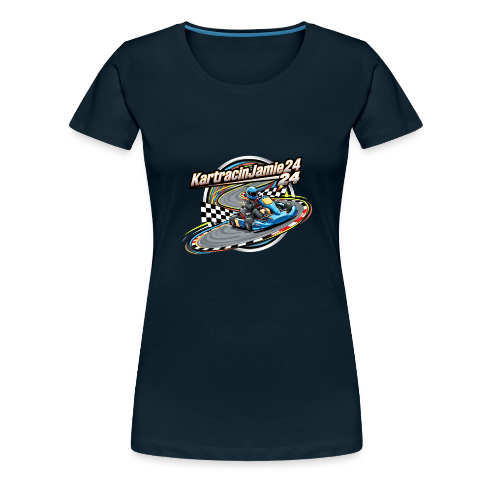 Women’s Premium T-Shirt - deep navy