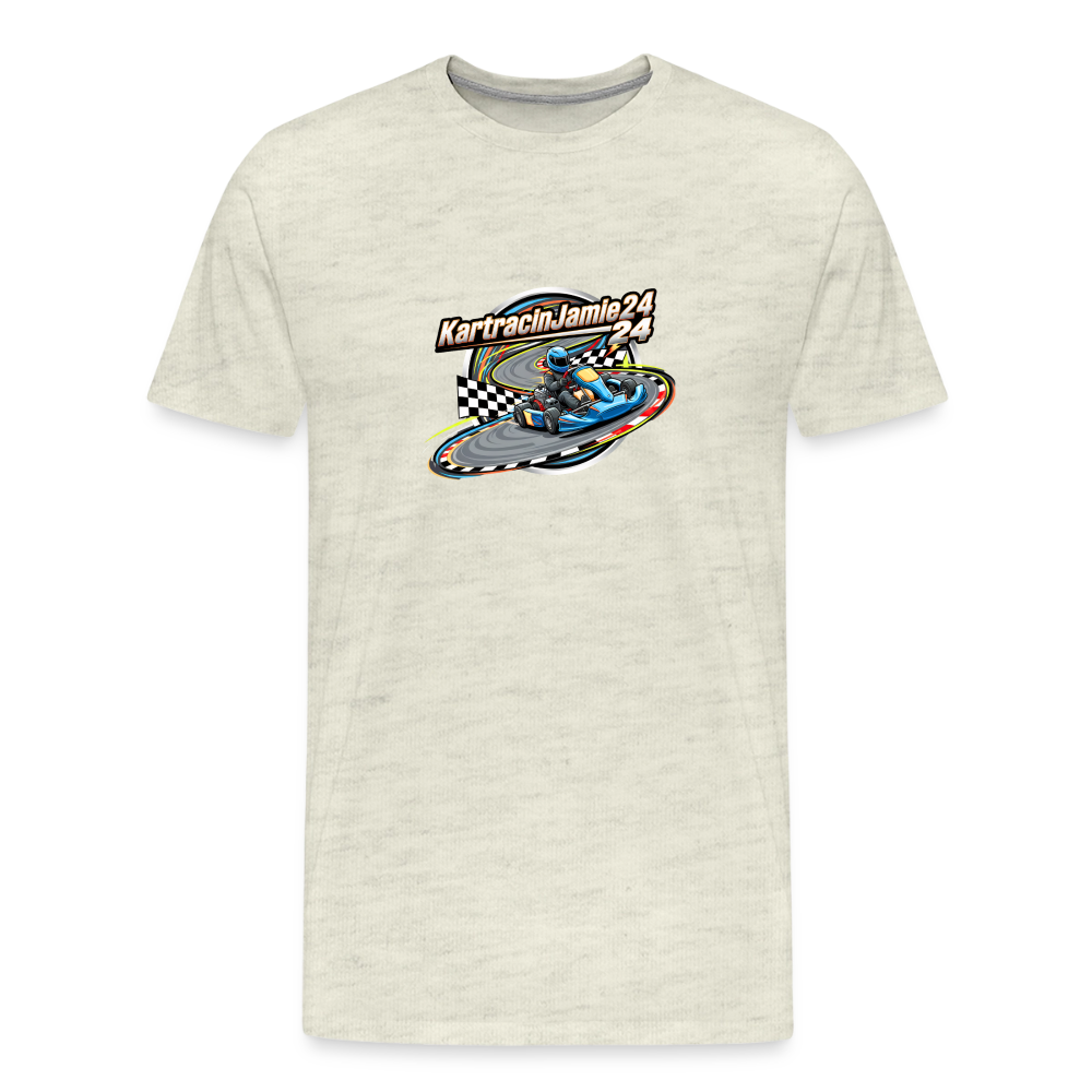 Men's Premium T-Shirt - heather oatmeal