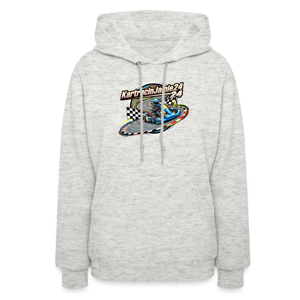 Women's Hoodie - heather oatmeal