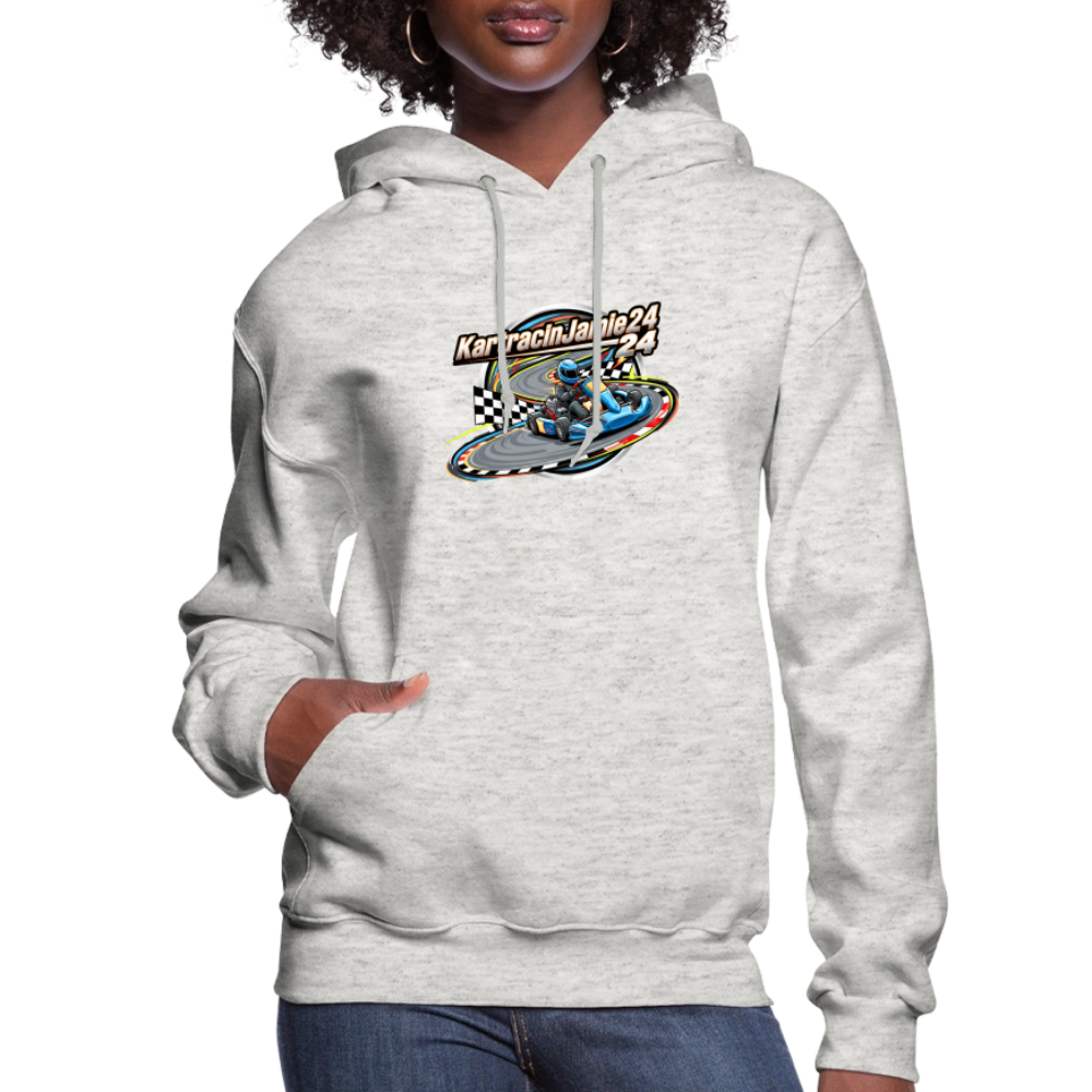 Women's Hoodie - heather oatmeal