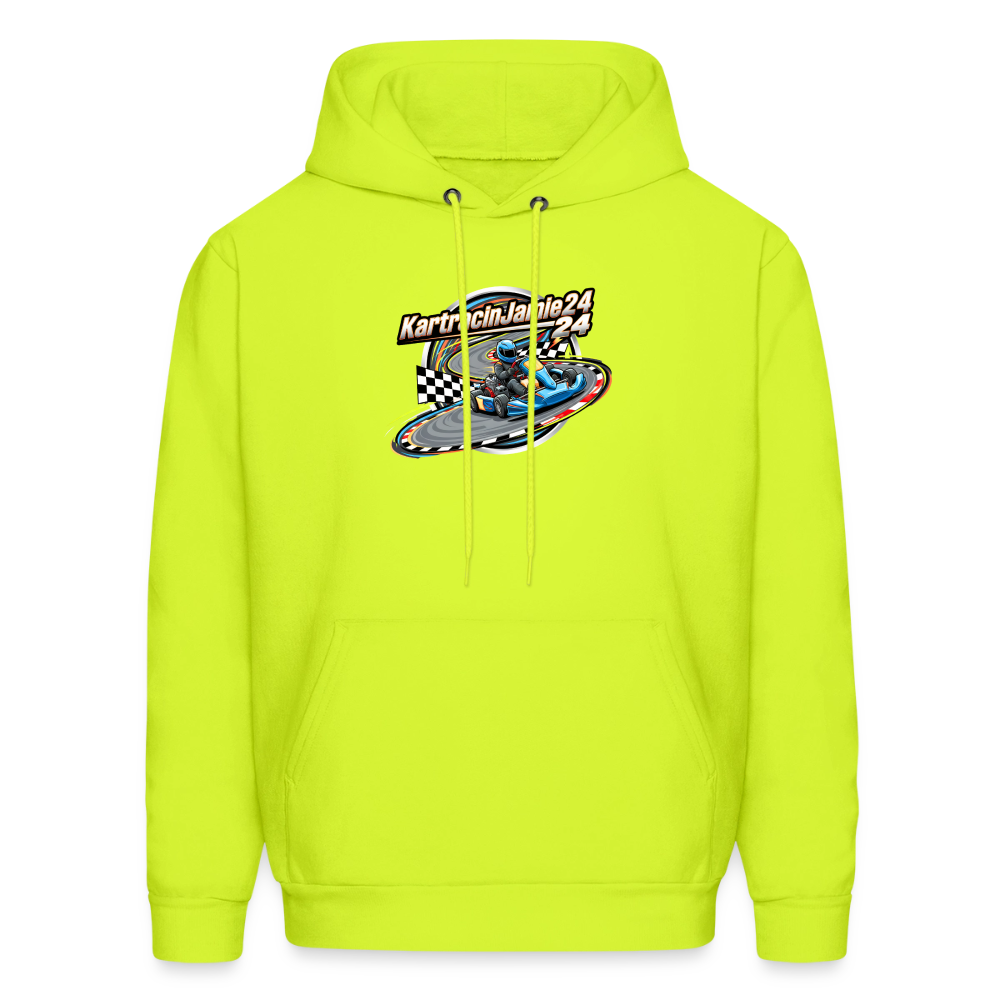 Men's Hoodie - safety green