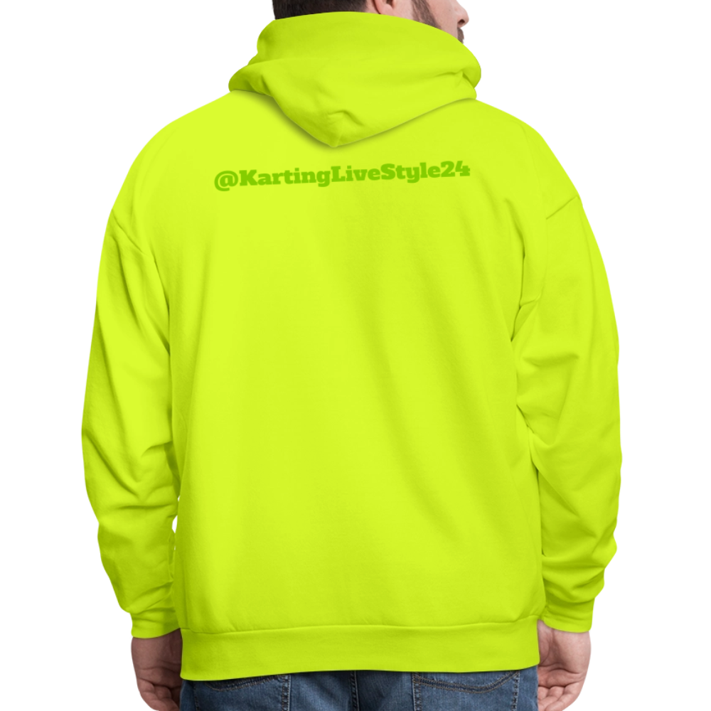 Men's Hoodie - safety green