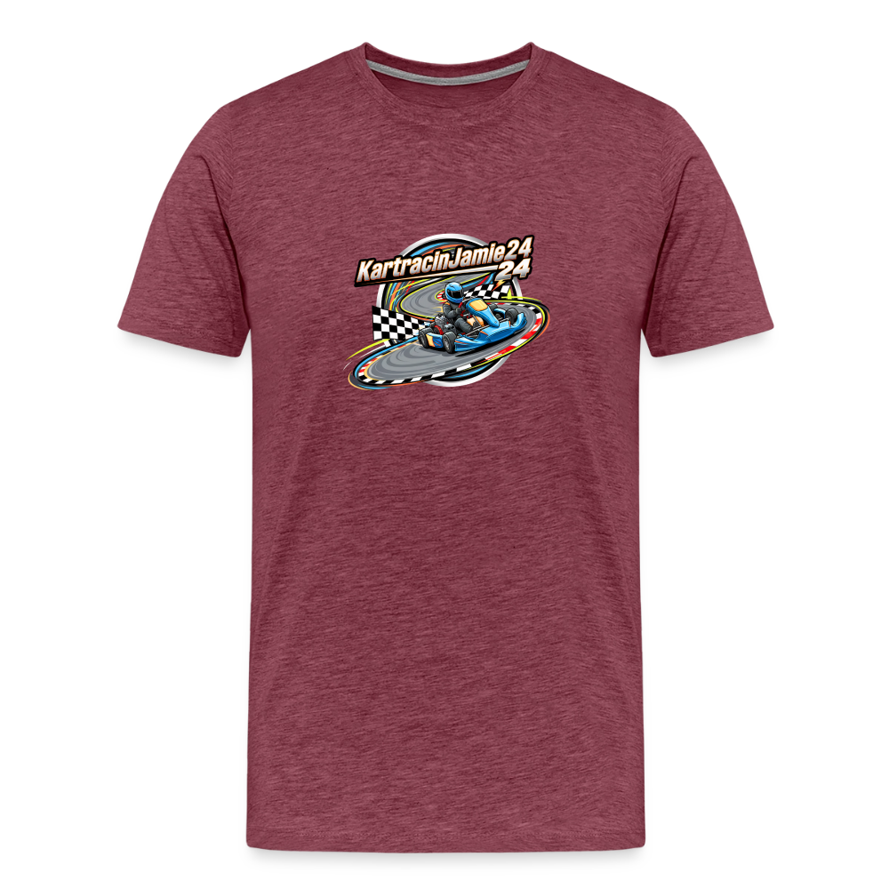 Men's Premium T-Shirt - heather burgundy