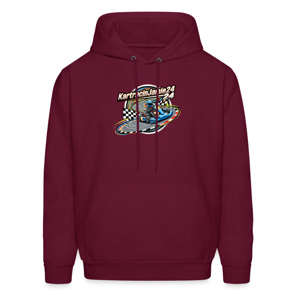 Men's Hoodie - burgundy