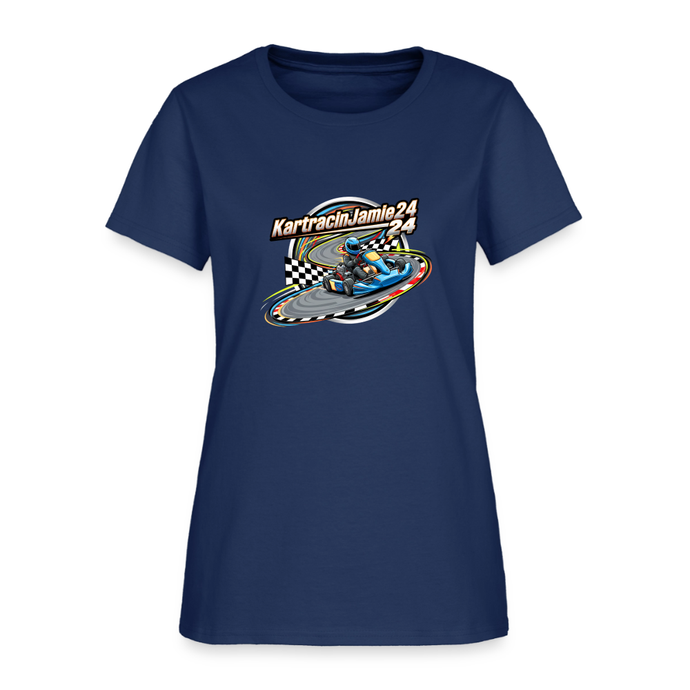 Women's T-Shirt -  blue dusk