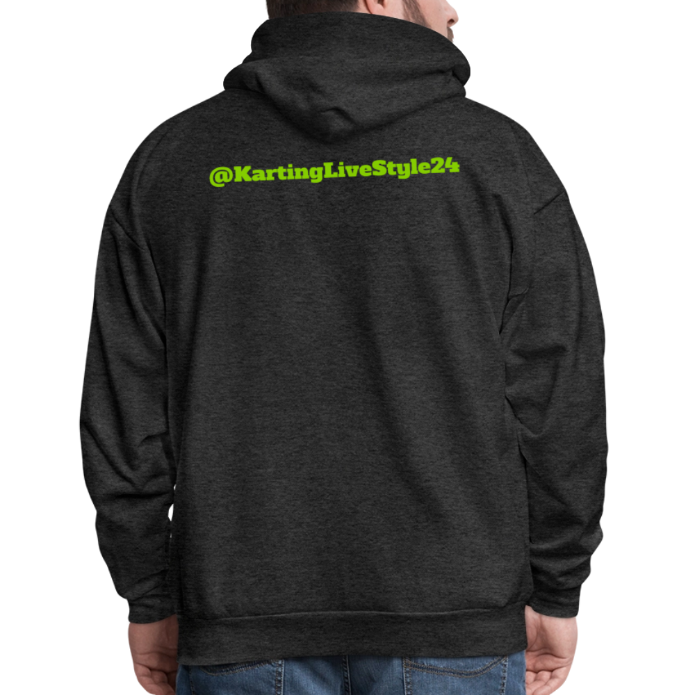 Men's Hoodie - charcoal grey
